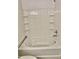 Close up of a white bathtub and tile shower at 4802 51St W St # 1420, Bradenton, FL 34210