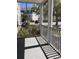 Relax on the screened patio, offering a shaded outdoor retreat with views of the complex and parking at 4802 51St W St # 1420, Bradenton, FL 34210