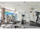 Fitness room with several treadmills, elliptical, and other workout machines at 5814 Garden Lakes Fern, Bradenton, FL 34203