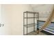 Attic storage with a metal storage shelf at 6124 43Rd W St # 404A, Bradenton, FL 34210