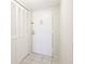 Clean entryway features a closet and tile flooring at 6124 43Rd W St # 404A, Bradenton, FL 34210