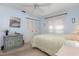 Cozy bedroom featuring natural light, ample closet space, and a peaceful atmosphere at 756 Avenida Estancia # 162, Venice, FL 34292
