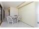 Private patio space to enjoy outdoor living and entertaining at 756 Avenida Estancia # 162, Venice, FL 34292