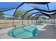 Inviting screened-in pool area providing a private oasis at 7767 Pine Trace Dr, Sarasota, FL 34243