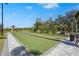 Bocce ball court provides an entertaining outdoor recreational area at 8108 Wild Blue Ter, Sarasota, FL 34241