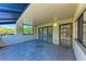 Balcony with many entrances, awning covering concrete at 835 S Osprey Ave # 101, Sarasota, FL 34236
