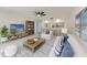 Living room featuring stylish decor and an open floor plan at 835 S Osprey Ave # 101, Sarasota, FL 34236