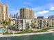 Beautiful building featuring well-maintained grounds near the waterfront and within walking distance of downtown at 101 Sunset Dr # 103, Sarasota, FL 34236