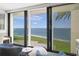 Stunning water views are enjoyed from the seating area, creating a relaxing ambiance at 101 Sunset Dr # 103, Sarasota, FL 34236