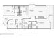 Detailed floor plan showcasing the layout, including bedrooms, bathrooms, kitchen, living spaces, and outdoor back porch at 10530 Boardwalk Loop # 201, Lakewood Ranch, FL 34202