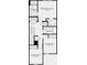 Second-floor floor plan showcases the layout of the bedrooms and bathrooms at 15132 Cuzcorro Ct, Nokomis, FL 34275