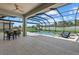 Gorgeous pool and spa area perfect for relaxing and entertaining, with a screened-in enclosure at 16455 Whale Grey Pl, Bradenton, FL 34211