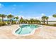 Relaxing community hot tub with lounge chairs and sunny skies for enjoying leisure time with friends and Gathering at 16719 Ellsworth Ave, Bradenton, FL 34202