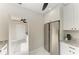 Kitchen featuring stainless steel appliances, marble floors, and granite countertops at 2512 Riverside E Dr, Bradenton, FL 34208