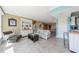 Cozy living room with comfortable seating, decor, and natural light at 260 Hammock Ter, Venice, FL 34293