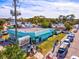 Aerial view of outdoor market featuring artisan crafts, vintage finds, with unique retail opportunities in vibrant setting at 347 Ardenwood Dr, Englewood, FL 34223