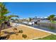 Beautiful backyard with boat dock and lift on a canal showcasing waterfront living at its finest at 347 Ardenwood Dr, Englewood, FL 34223