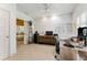 Well-appointed office space offers comfortable seating and ample storage at 4852 Peregrine Point N Cir, Sarasota, FL 34231