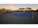 Beautifully maintained tennis courts perfect for residents to enjoy at Mattamy Homes at Tradition at 5557 Long Shore Loop, Sarasota, FL 34238