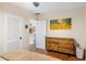 Charming bedroom with en-suite bathroom and stylish wood dresser at 603 Frances St, Nokomis, FL 34275