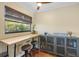 Bright breakfast nook featuring a breakfast bar with seating and a large window with a view at 603 Frances St, Nokomis, FL 34275