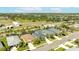 Beautiful aerial view of homes in a desirable community, showcasing well-manicured lawns and attractive landscaping at 7012 White Willow Ct, Sarasota, FL 34243