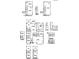 Detailed floor plan showcasing the layout of rooms, bathrooms and optional features at 7561 Nighthawk Dr, Sarasota, FL 34241