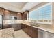 Spacious kitchen with granite counters, stainless steel appliances and plenty of cabinet space at 10520 Boardwalk Loop # 503, Bradenton, FL 34202