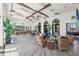 Spacious clubhouse interior with comfortable seating and dining areas at 12959 Seasong Ter, Bradenton, FL 34211