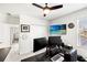 Bright office featuring dual monitors, closet space and natural light at 12959 Seasong Ter, Bradenton, FL 34211