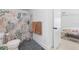 Bathroom featuring a standard shower/tub combo, neutral walls, and tile flooring at 1410 San Jose Dr, Englewood, FL 34223