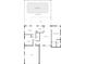 Floor plan illustrating the layout of the home with bedrooms, bathrooms, and a garage at 1525 Fleetwood Dr, Sarasota, FL 34232