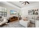 Relaxing living room with modern decor, lots of natural light, and neutral color tones at 15508 Leven Links Pl, Lakewood Ranch, FL 34202