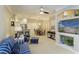 Open concept living area with dining space, modern furnishings, and a relaxing atmosphere at 4110 Central Sarasota Pkwy # 123, Sarasota, FL 34238