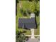 Aerial view showcasing the house with a new roof and a well-maintained front yard at 4493 Mckibben Dr, North Port, FL 34287