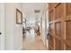 Inviting entryway showcases tile floors and a glimpse into the spacious living areas beyond at 5117 27Th W St # 5117, Bradenton, FL 34207