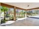 Bright and open patio area with plants and a view of the outdoors at 5117 27Th W St # 5117, Bradenton, FL 34207