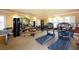 Bright community gym with treadmills, weights, and various exercise machines for a complete workout at 519 Habitat Blvd, Osprey, FL 34229