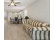 This living room flows into an open kitchen and dining area at 5998 Amberly Dr, Bradenton, FL 34208
