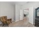 Open room with ample light, chair, and doorway showcasing inviting spaces at 5998 Amberly Dr, Bradenton, FL 34208