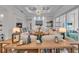 Bright and airy living room with modern furnishings and decor at 8847 Colonels Ct, Sarasota, FL 34240