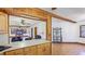 Open concept kitchen overlooking the living area, ideal for entertaining at 1406 5Th W St, Palmetto, FL 34221