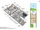 Detailed floorplan showcases the layout of the home with labeled rooms and dimensions at 15430 Blackmoor Ter, Lakewood Ranch, FL 34202