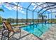 Private pool with a view of the lake, perfect for relaxing and enjoying the Florida sunshine at 15430 Blackmoor Ter, Lakewood Ranch, FL 34202