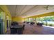Covered outdoor pavilion with multiple tables and seating at 17715 Cantarina Cv, Bradenton, FL 34211