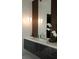 Modern bathroom features dual sinks, decorative lighting, and elegant design elements at 212 S Renellie Dr, Tampa, FL 33609