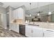 Gourmet kitchen featuring stainless steel appliances and granite countertops at 22209 Deer Pointe Xing, Bradenton, FL 34202