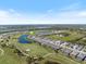 An aerial view of homes along a golf course with green dot at 3564 Santa Caterina Blvd, Lakewood Ranch, FL 34211