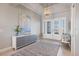 Elegant foyer featuring a decorative light fixture, stylish console table, and beautiful rug at 3564 Santa Caterina Blvd, Lakewood Ranch, FL 34211
