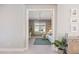 A modern living room features stylish decor and furniture and neutral colors at 3564 Santa Caterina Blvd, Lakewood Ranch, FL 34211
